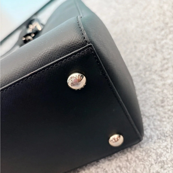 Michael Kors Jet Set Travel Large Tote Black - Picture 12 of 15